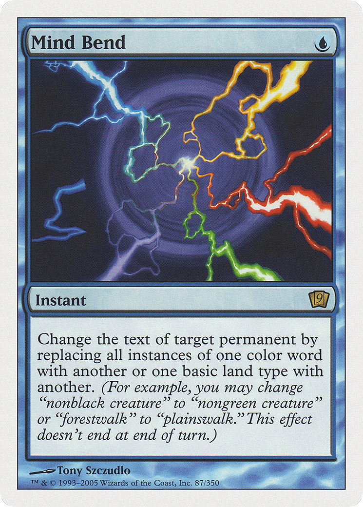 Mind Bend (087) Foil - Ninth Edition