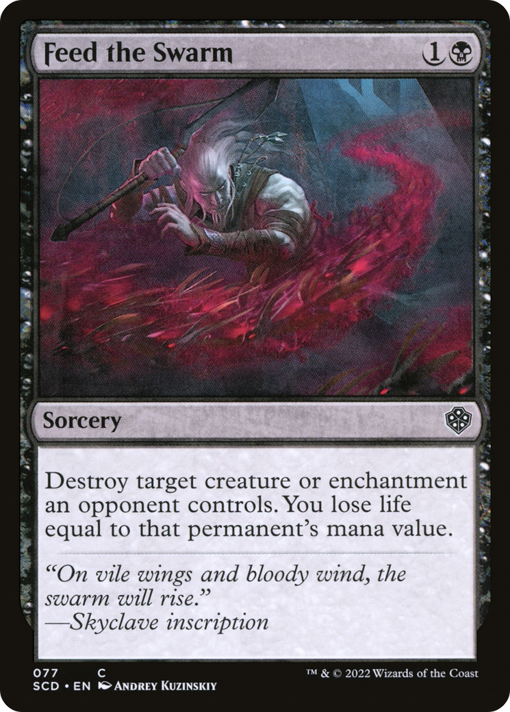 Feed the Swarm (077) - Starter Commander Decks