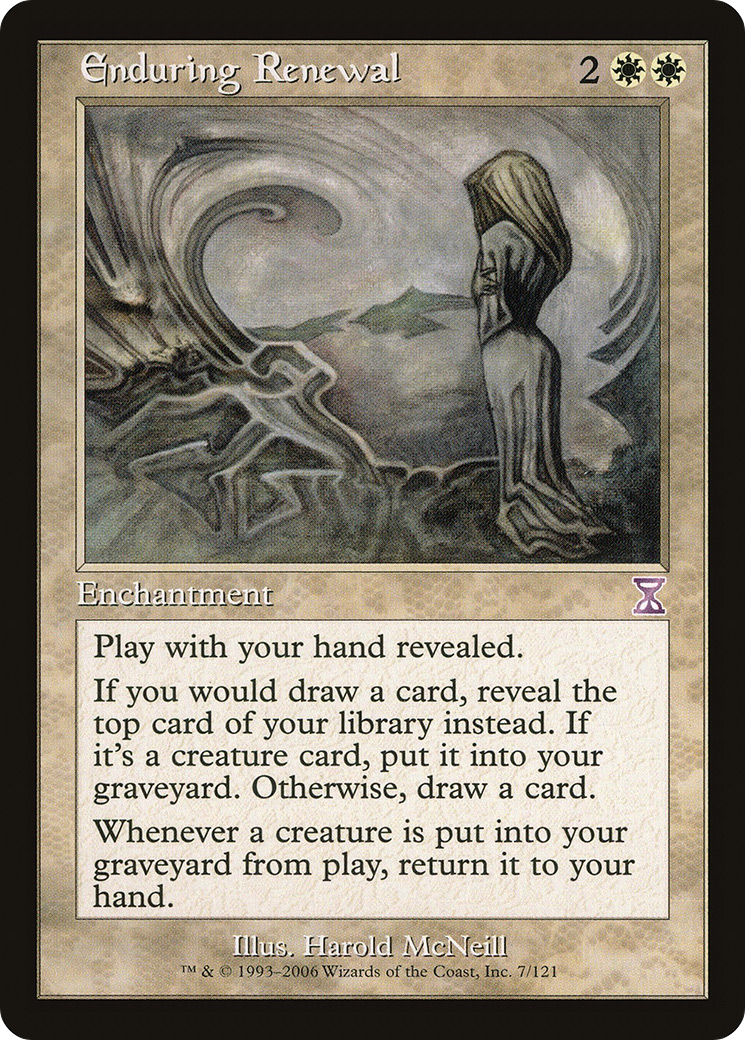 Enduring Renewal (Retro) (007) Foil - Time Spiral Timeshifted