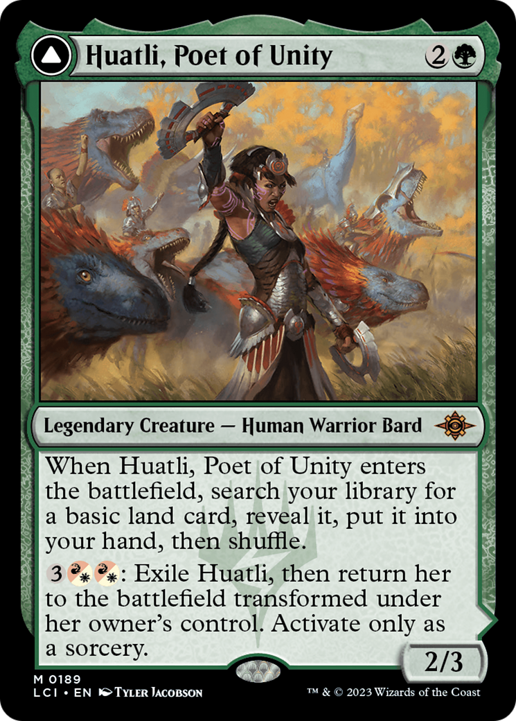 Huatli, Poet of Unity (189) Foil - The Lost Caverns of Ixalan