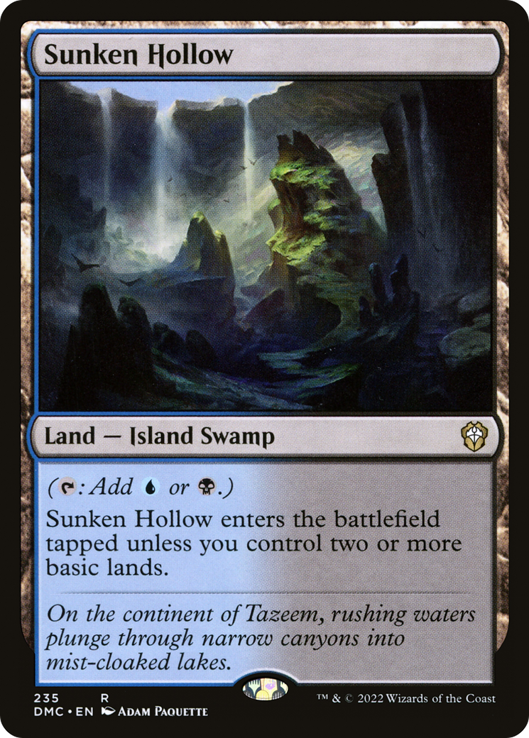 Sunken Hollow (235) - Dominaria United Commander