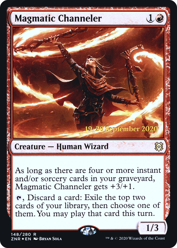 Magmatic Channeler (148) Foil - Zendikar Rising Promos