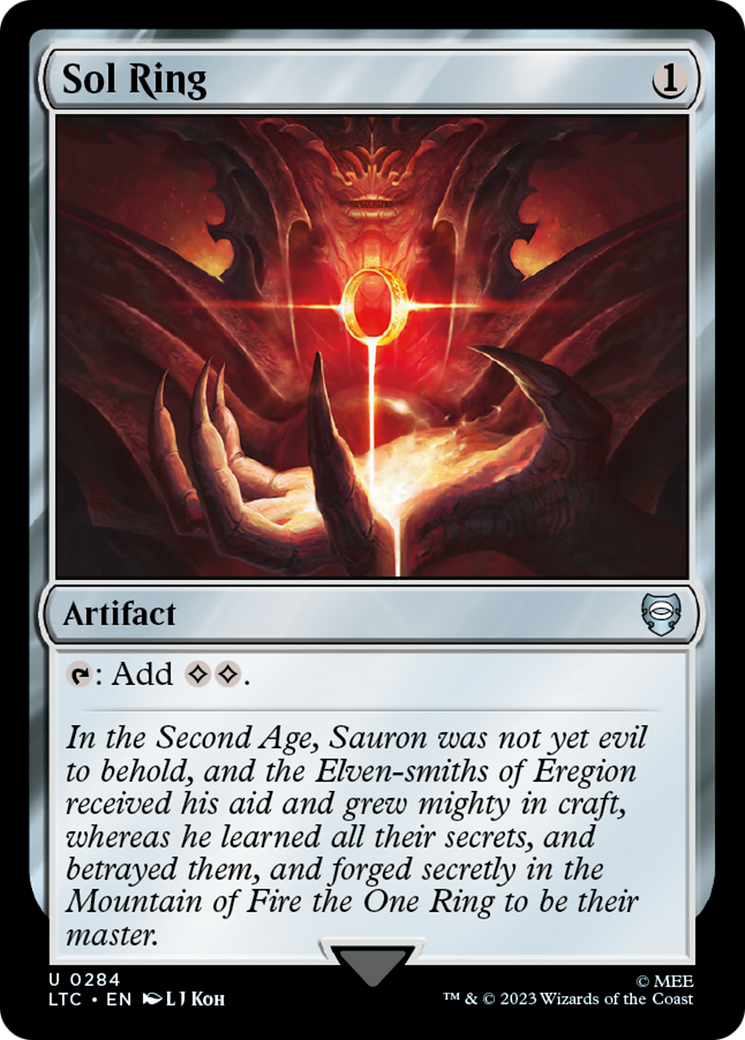 Sol Ring (284) - Tales of Middle-earth Commander