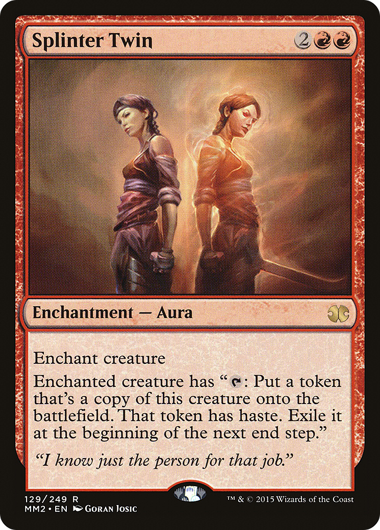 Splinter Twin (129) Foil - Modern Masters 2015