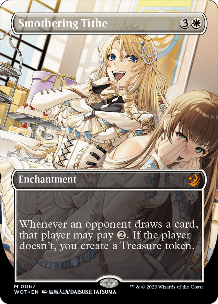 Smothering Tithe (Anime Borderless) (067) Foil - Wilds of Eldraine: Enchanting Tales