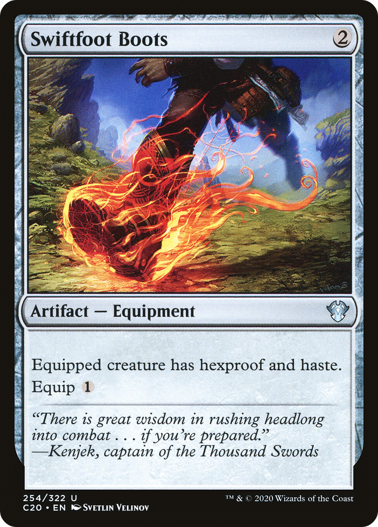 Swiftfoot Boots (254) - Commander 2020