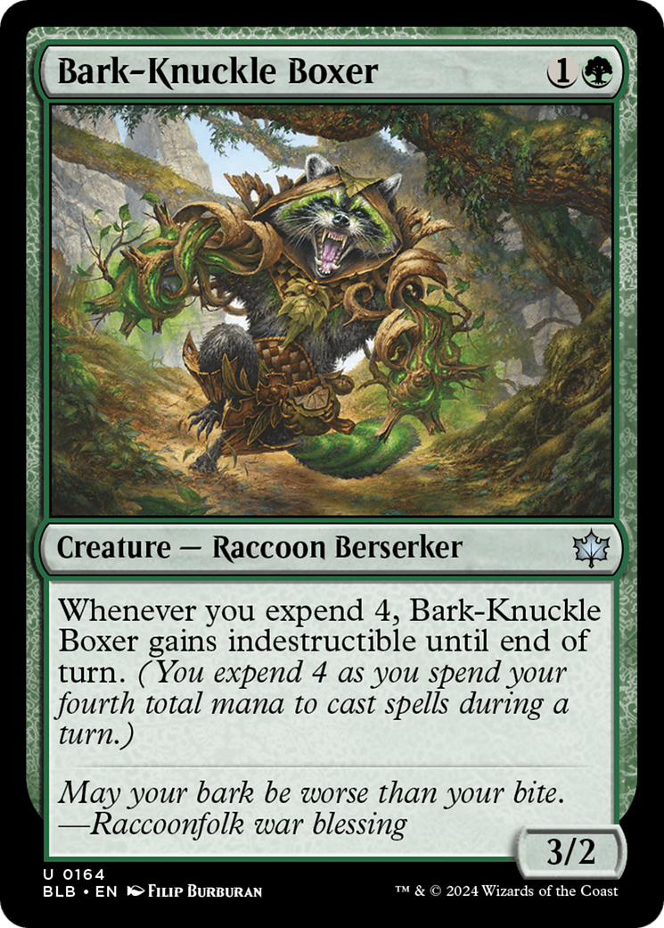 Bark-Knuckle Boxer (164) - Bloomburrow