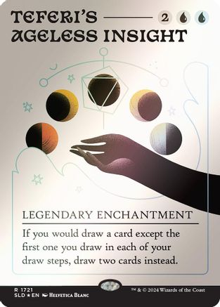 Teferi's Ageless Insight (1721) Foil - Secret Lair Drop Series