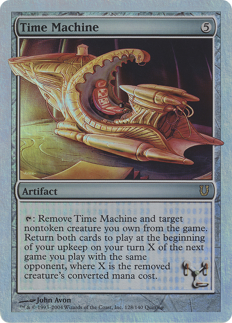 Time Machine (128) Foil - Unhinged
