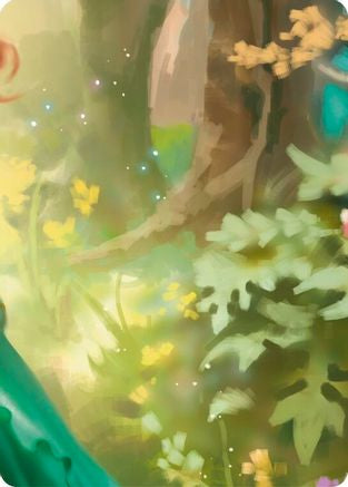 Sanctuary of Aria // Verdance, Thorn of the Rose (Middle right) (ROSPZL15) - Rosetta