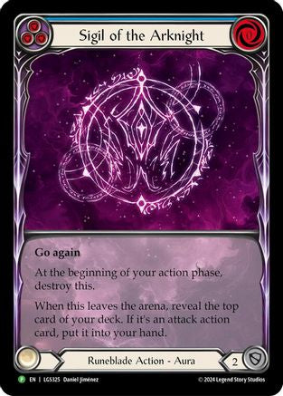 Sigil of the Arknight (Extended Art) - LGS325 (LGS325) Rainbow Foil - Flesh and Blood: Promo Cards