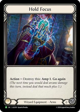 Hold Focus (LGS319) Rainbow Foil - FaB Promos