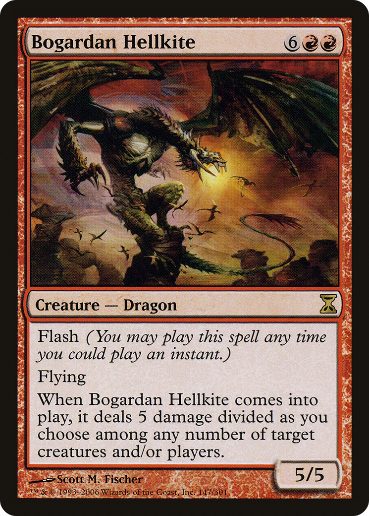 Bogardan Hellkite (147) Foil - Time Spiral