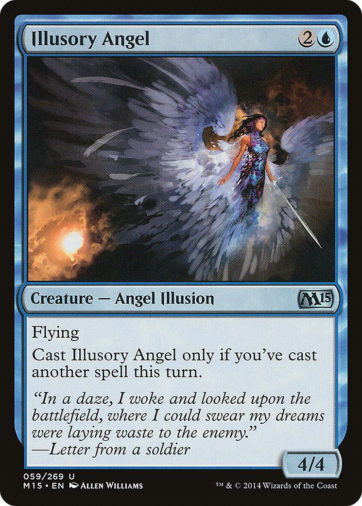 Illusory Angel (059) Foil - Magic 2015