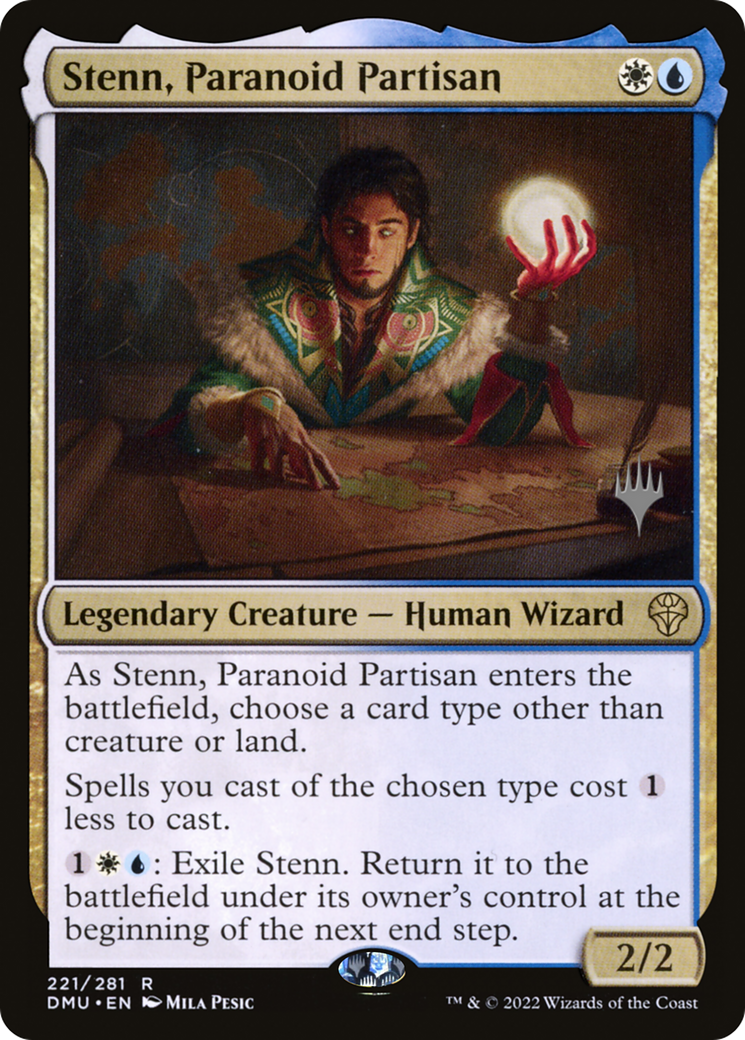 Stenn, Paranoid Partisan (221) Foil - Dominaria United Promos
