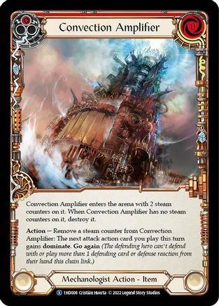Convection Amplifier (Red) (1HD008) - Blitz Deck: Historic Pack 1 - Dash