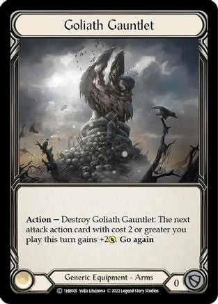 Goliath Gauntlet (1HR005) - Historic Pack 1 Blitz Deck: Rhinar