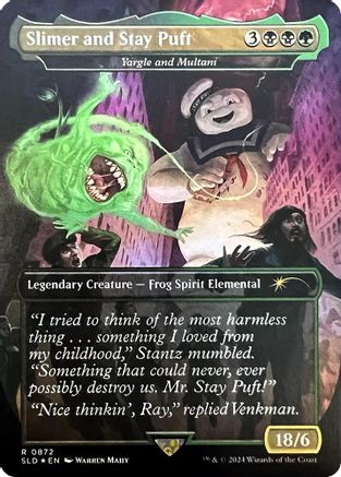 Slimer and Stay Puft – Yargle and Multani (872) - Secret Lair Drop Series