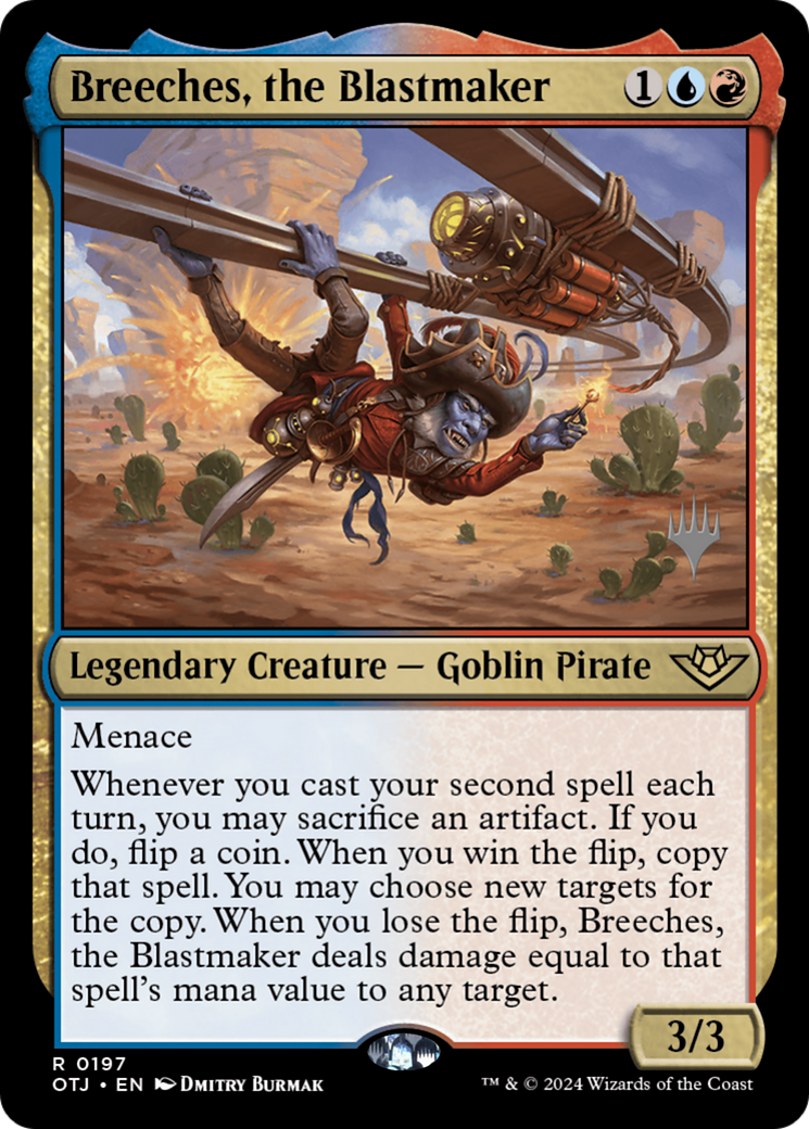 Breeches, the Blastmaker (197) Foil - Outlaws of Thunder Junction Promos