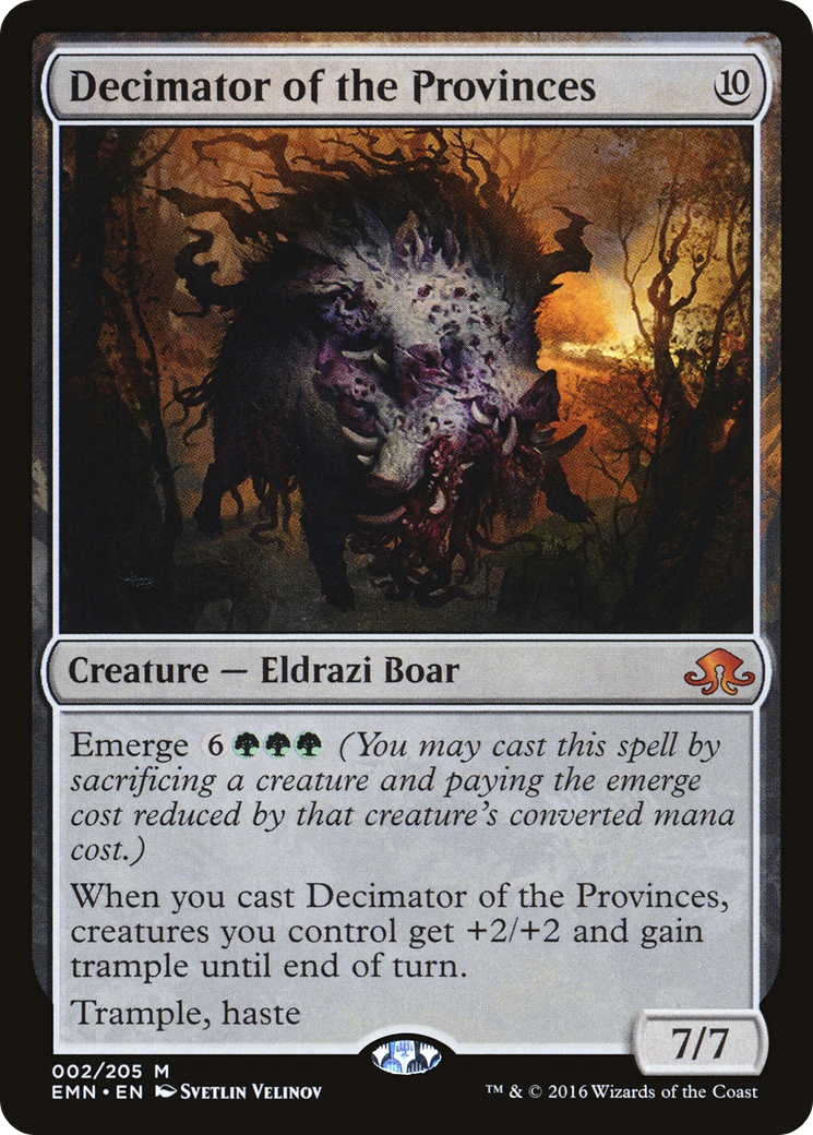 Decimator of the Provinces (002) Foil - Eldritch Moon