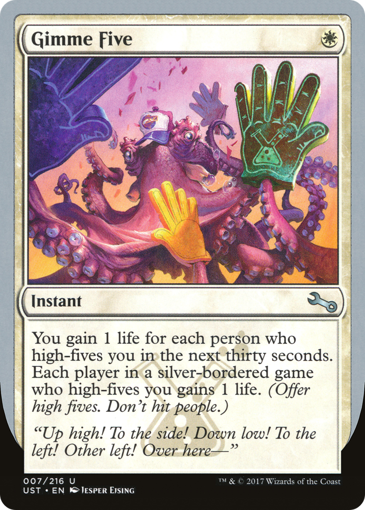 Gimme Five (007) - Unstable