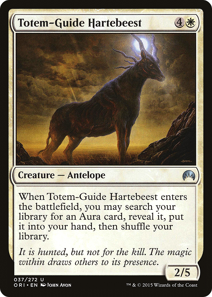 Totem-Guide Hartebeest (037) Foil - Magic Origins