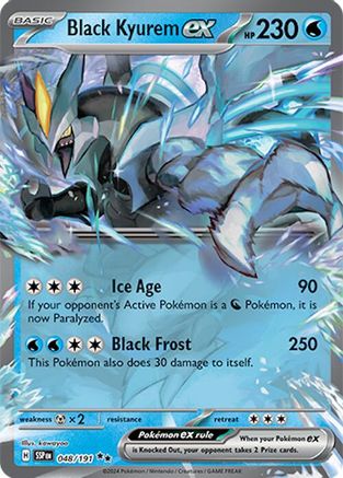 Black Kyurem ex (48) Holofoil - Surging Sparks
