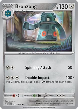 Bronzong (127) - Surging Sparks