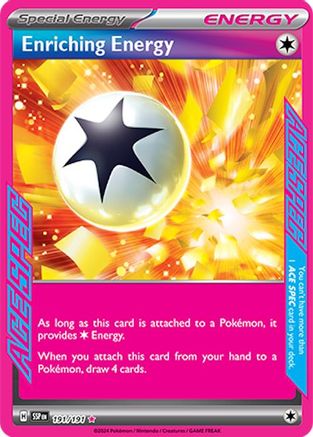 Enriching Energy (191) Holofoil - SV08 Surging Sparks