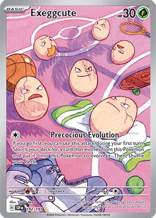Exeggcute (192) Holofoil - Surging Sparks