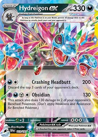 Hydreigon ex - 119/191 (119) Holofoil - SV08 Surging Sparks