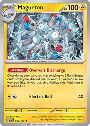 Magneton (59) Reverse Holofoil - Surging Sparks