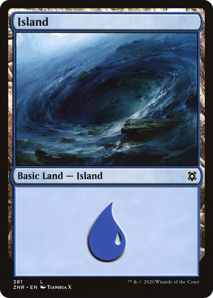 Island (381) - Zendikar Rising