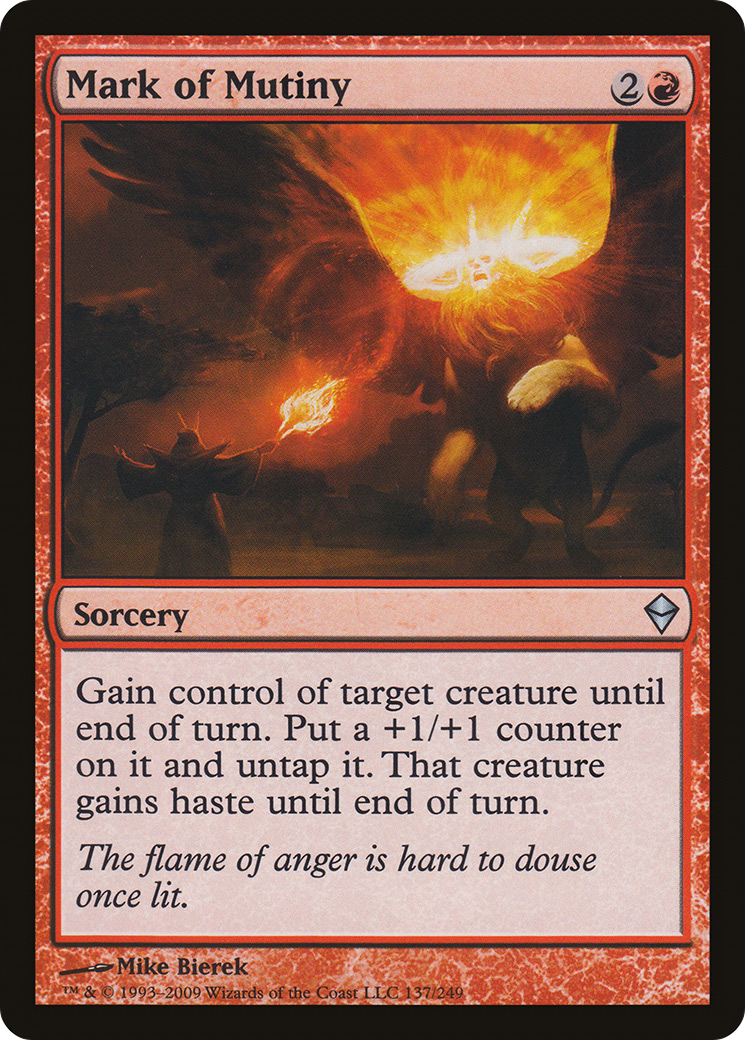 Mark of Mutiny (137) - Zendikar