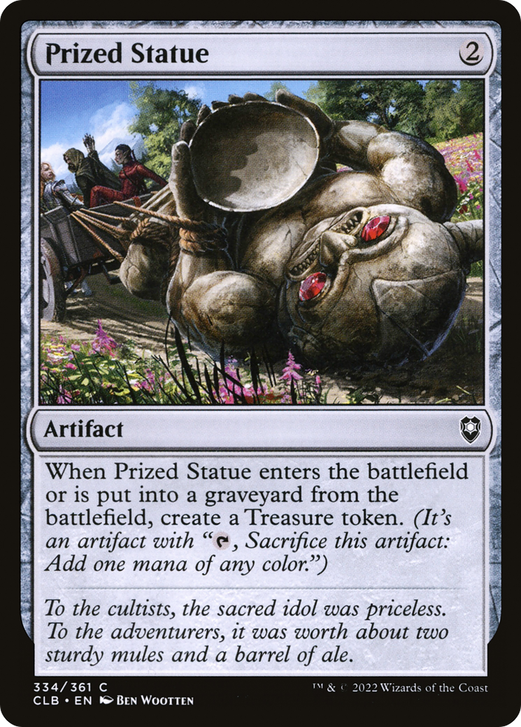Prized Statue (334) Foil - Commander Legends: Battle for Baldur's Gate
