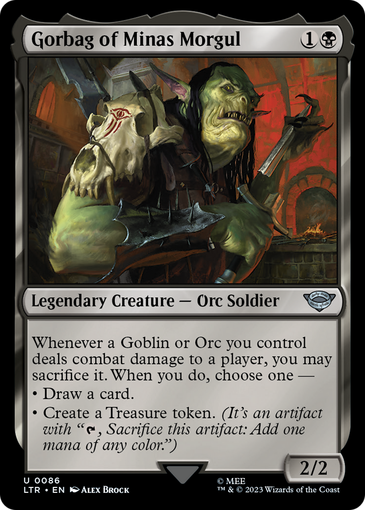 Gorbag of Minas Morgul (086) Foil - The Lord of the Rings: Tales of Middle-earth