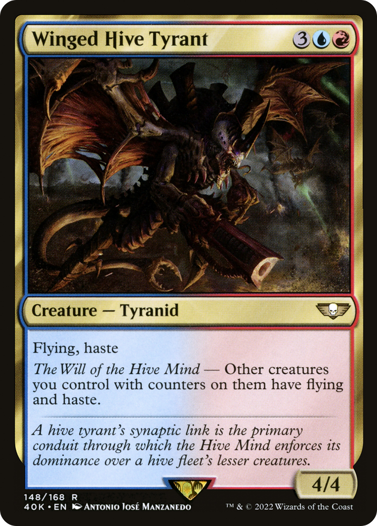 Winged Hive Tyrant (148) - Warhammer 40,000 Commander