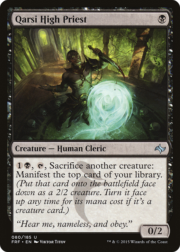 Qarsi High Priest (080) - Fate Reforged