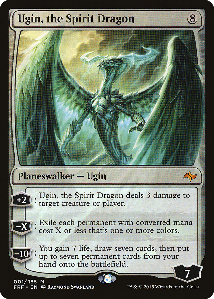 Ugin, the Spirit Dragon (001) - Fate Reforged