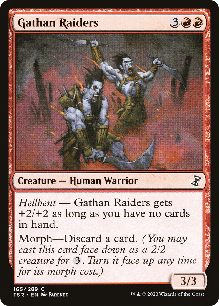 Gathan Raiders (165) Foil - Time Spiral Remastered