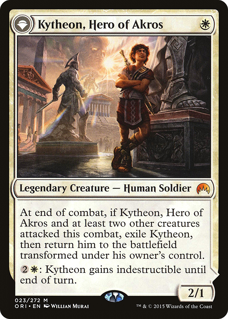 Kytheon, Hero of Akros // Gideon, Battle-Forged (023) - Magic Origins
