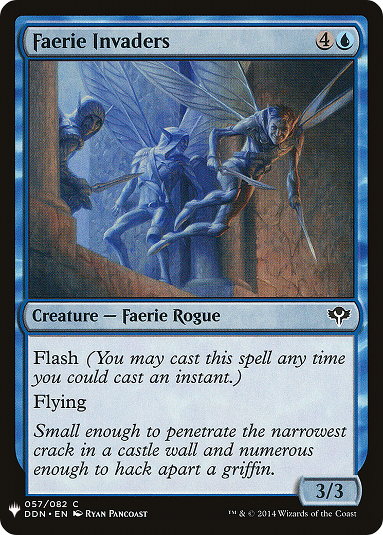 Faerie Invaders (DDN-57) - The List
