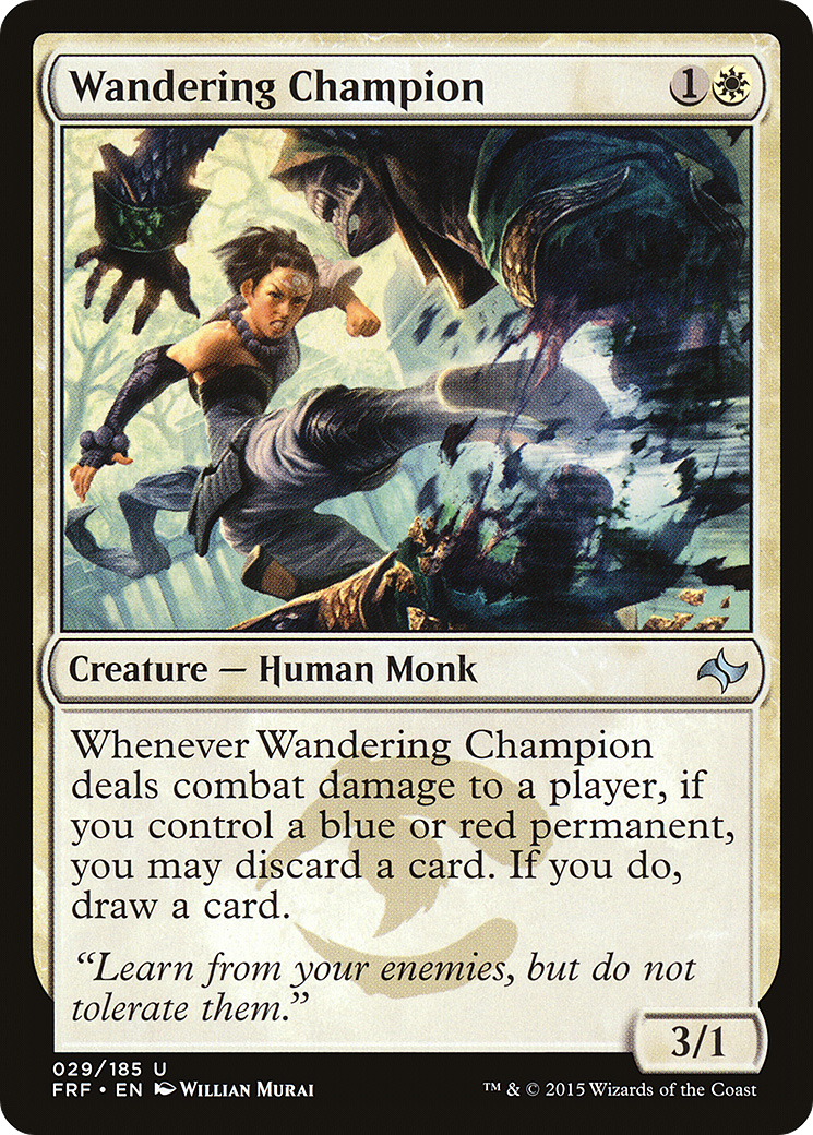 Wandering Champion (029) Foil - Fate Reforged