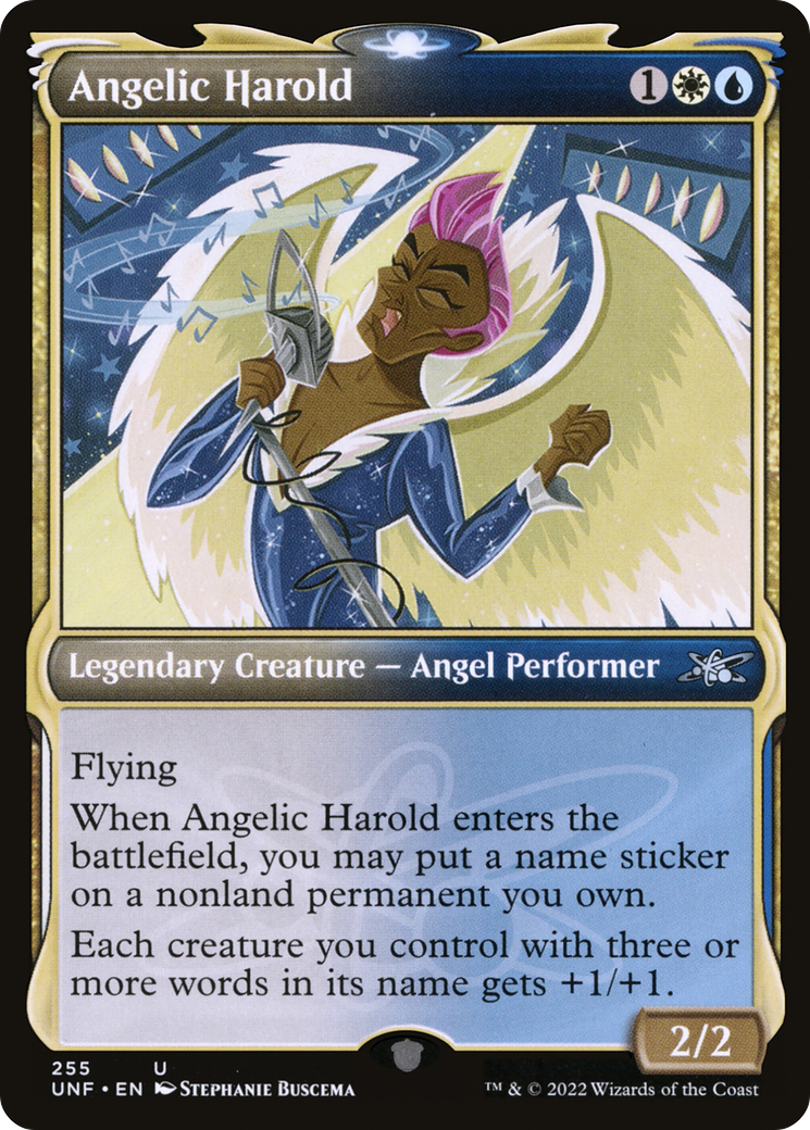 Angelic Harold (Showcase) (255) Foil - Unfinity