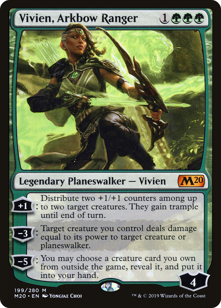 Vivien, Arkbow Ranger (199) - Core Set 2020