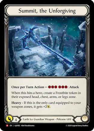 Summit, the Unforgiving (AJV002) Rainbow Foil - Armory Deck: Jarl Vetreidi