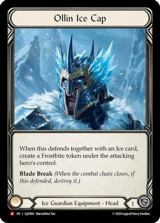 Ollin Ice Cap (AJV004) Rainbow Foil - Armory Deck: Jarl Vetreidi