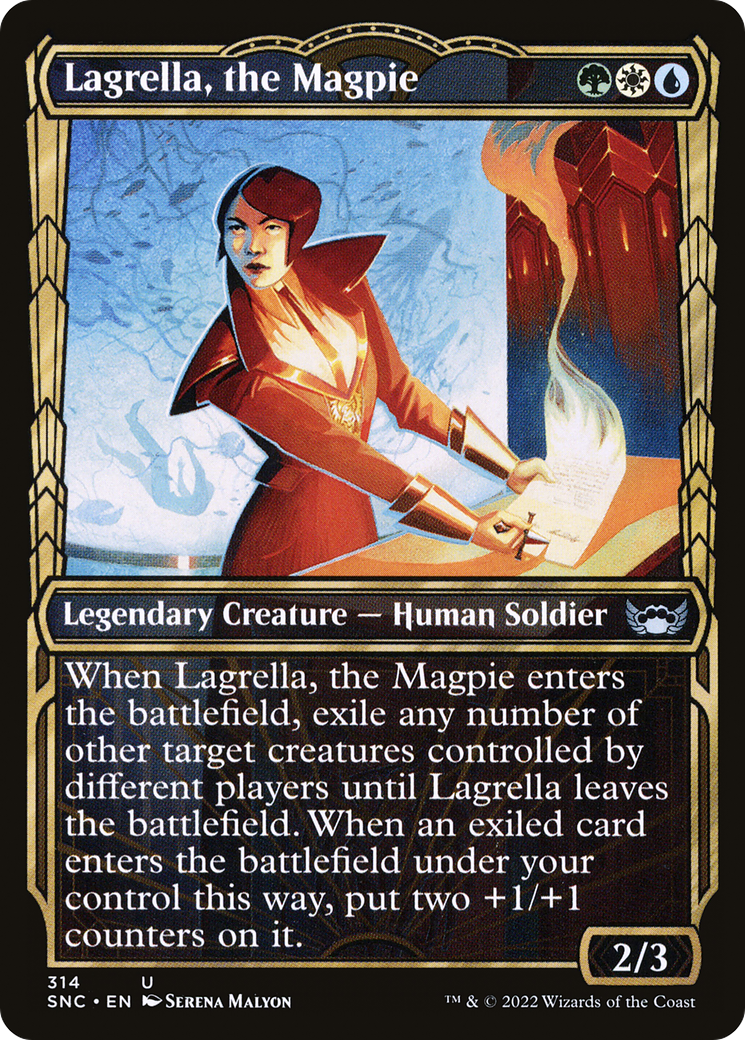 Lagrella, the Magpie (Showcase) (314) Foil - Streets of New Capenna