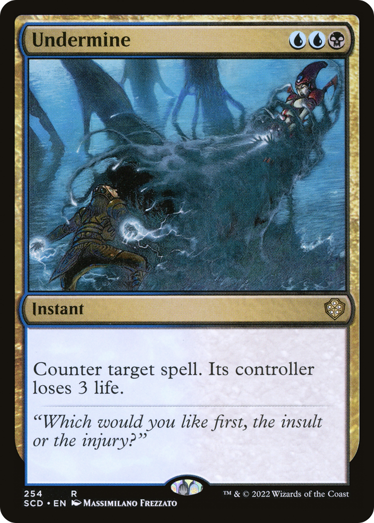 Undermine (254) - Starter Commander Decks