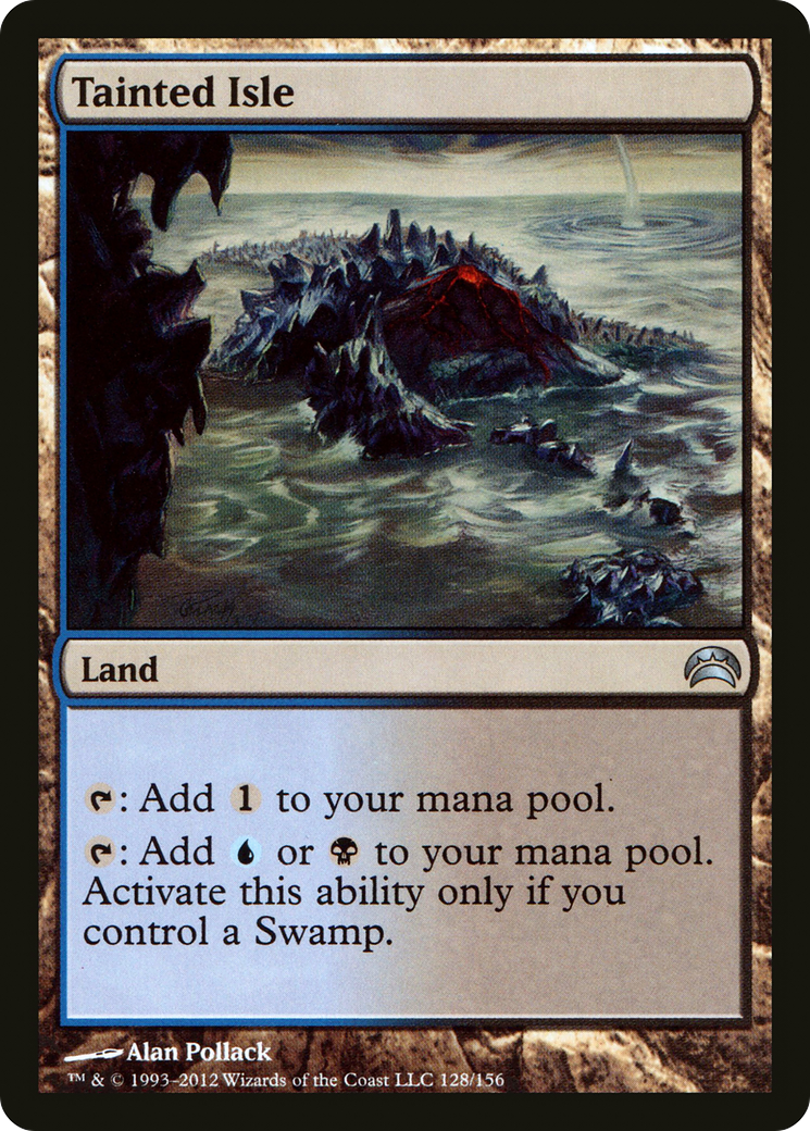 Tainted Isle (128) Foil - Planechase 2012
